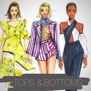 Pants-Tops-Skirts-Leggings-Blouses-Blazers